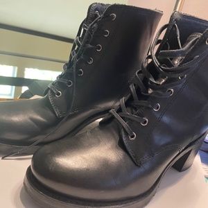 Sabrina Frye Lace-Up Boots